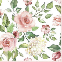 servetele pentru decoupage watercolour roses with hydrangea 1 buc ro mxhslog052201