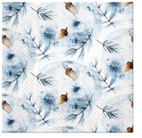 servetele pentru decoupage winter acorns 1 buc ro mxhsdl232400