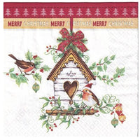 servetele pentru decoupage xmas bird house 1 buc ro mxhslgw021001