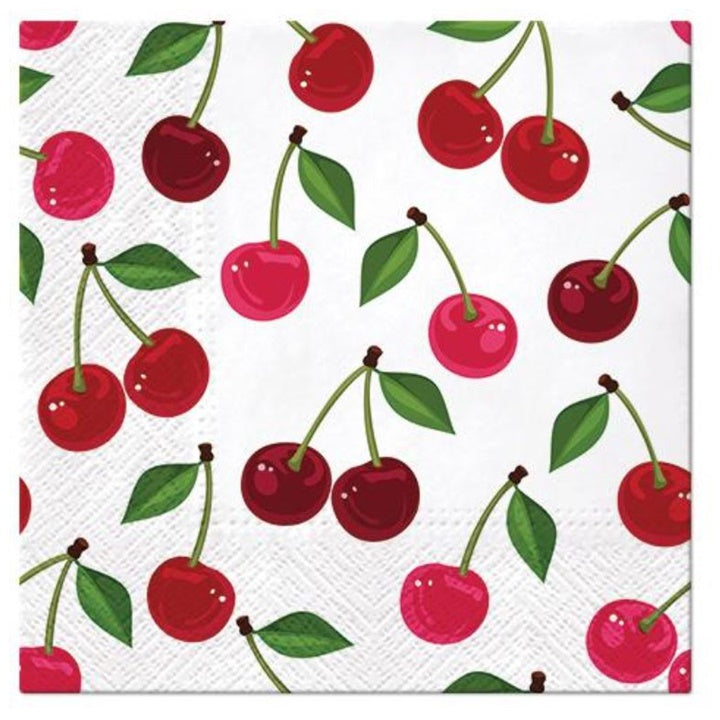 servetele pentru decupaj cherries pattern 1 buc ro mxhsdl131800