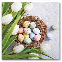 servetele pentru decupaj eggs and tulips 1 buc ro mxhsdl062200