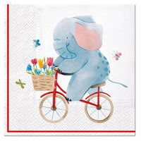 servetele pentru decupaj elephant on bike 1 buc ro mxhsdl133000