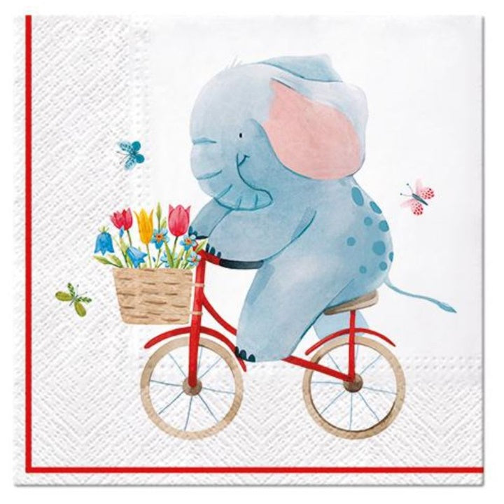 servetele pentru decupaj elephant on bike 1 buc ro mxhsdl133000