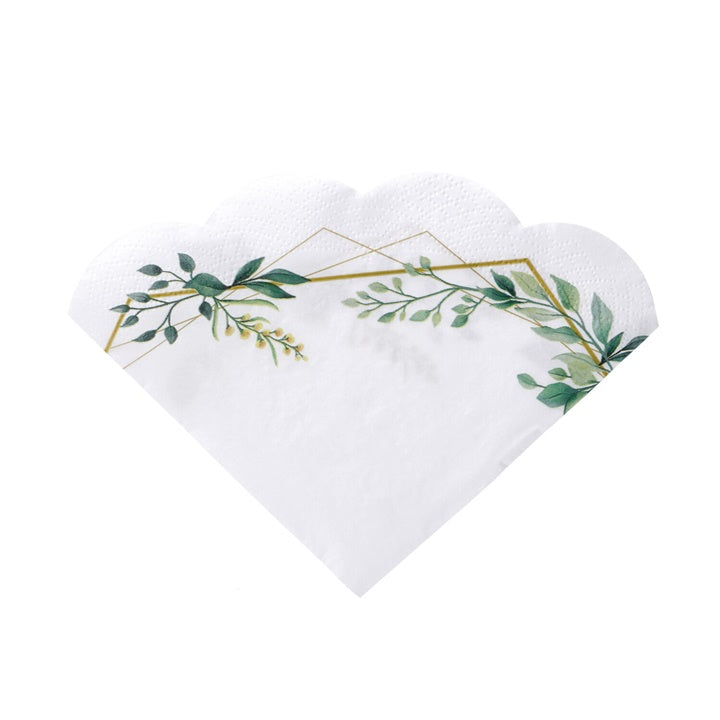 servetele rotunde pentru decoupage leaves frame 1 buc ro mxhsdr127800