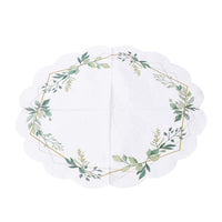 servetele rotunde pentru decoupage leaves frame 1 buc ro mxhsdr127800