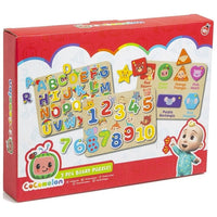 set 3 puzzle uri din lemn cocomelon