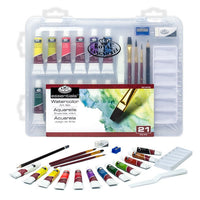 set acuarele essentials intr o valiza 21 piese ro rlgrset art3102