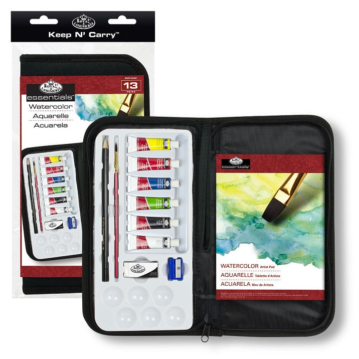 set acuarele essentials intr un penar 13 piese ro rlgrset kcwp