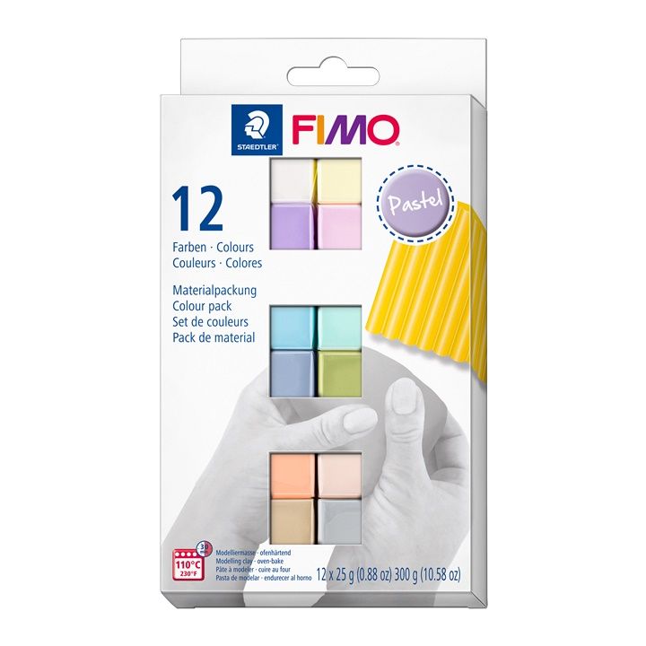 set argila polimerica fimo soft pastel ro rsk8023c123
