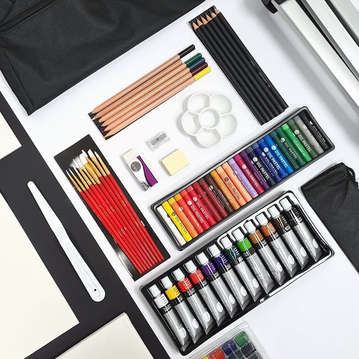 set artistic daler rowney cu sevalet ro dlr196500604