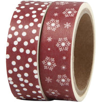 set benzi washi ice crystals and dots