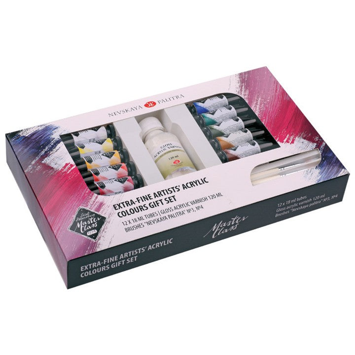 set cadou de vopsele acrilice artist s master class ro nvp12341966