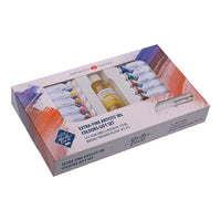 set cadou pictura in ulei master class set de 15 piese ro nvp1141965