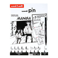 set cadou uni pin manga starter case ro unip302422029