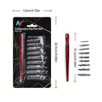 set caligrafie 10 buc ro calhy m