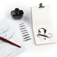 set caligrafie 10 buc ro calhy m