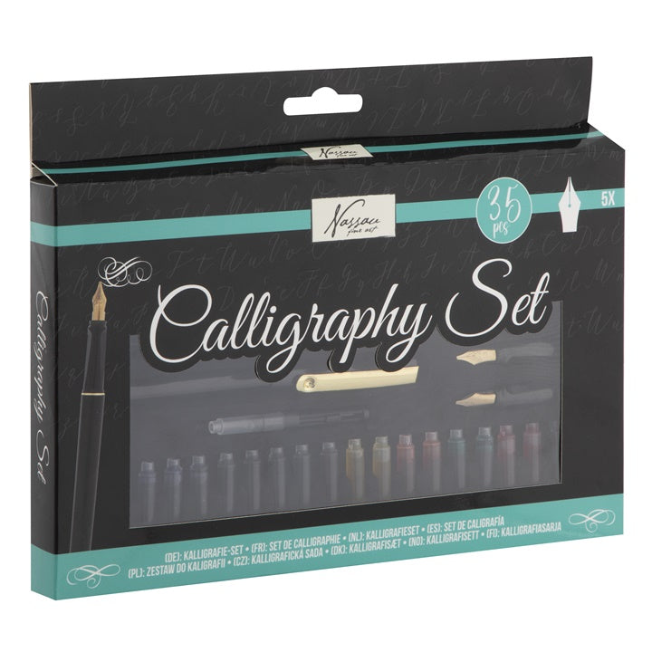 set caligrafie nassau 35 buc ro rmsar0972 ge