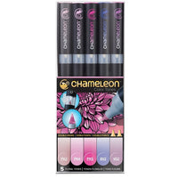 set carioci chameleon 5 buc floral tones ro hmdct0512