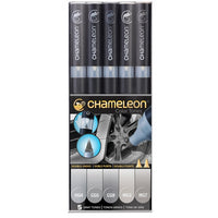 set carioci chameleon 5 buc gray tones ro hmdct0509