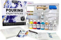 Set complet Pebeo pentru pouring – 47 piese