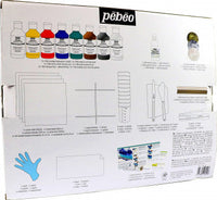 Set complet Pebeo pentru pouring – 47 piese