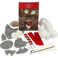 set creativ șoricel de craciun