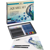 set creativ de acuarela 25 buc