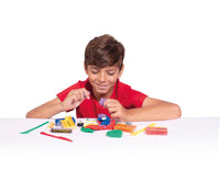 Set creativ de modelaj JOVI Tech Crazy Cars Curse 14 buc