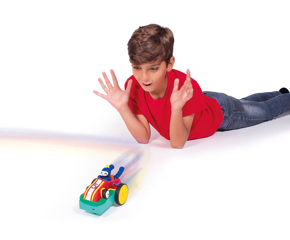 Set creativ de modelaj JOVI Tech Crazy Cars Curse 14 buc