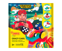 Set creativ de modelaj JOVI Tech Crazy Cars Curse 14 buc