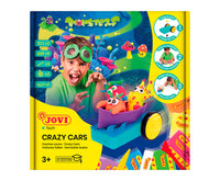 Set creativ de modelaj Jovi Tech Crazy Cars Monștri - 14 buc