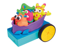 Set creativ de modelaj Jovi Tech Crazy Cars Monștri - 14 buc