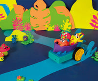 Set creativ de modelaj Jovi Tech Crazy Cars Monștri - 14 buc