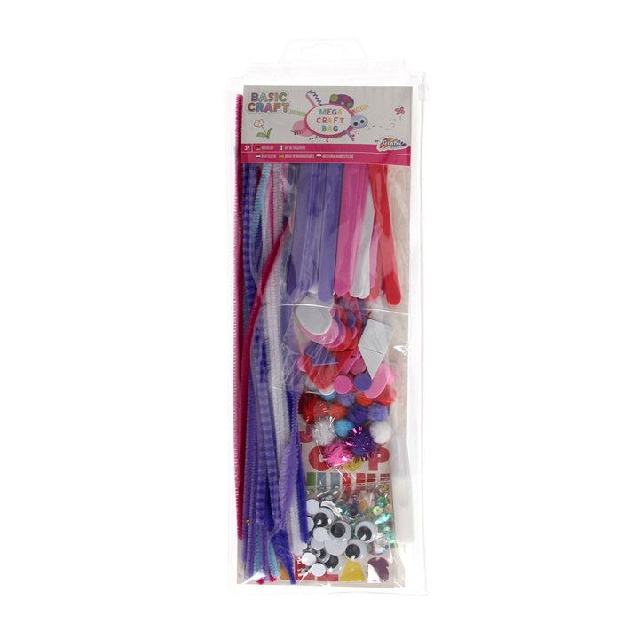 set creativ grafix megacraft bag pink 250 buc ro rms100010pink