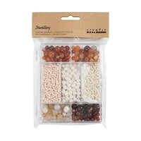 set creativ pentru confectionarea bijuteriilor mix brown ro cch977792