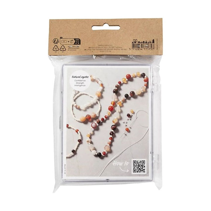 set creativ pentru confectionarea bijuteriilor mix brown ro cch977792
