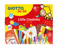 Set creativ pentru copii GIOTTO be-bè Little Creations 58 piese