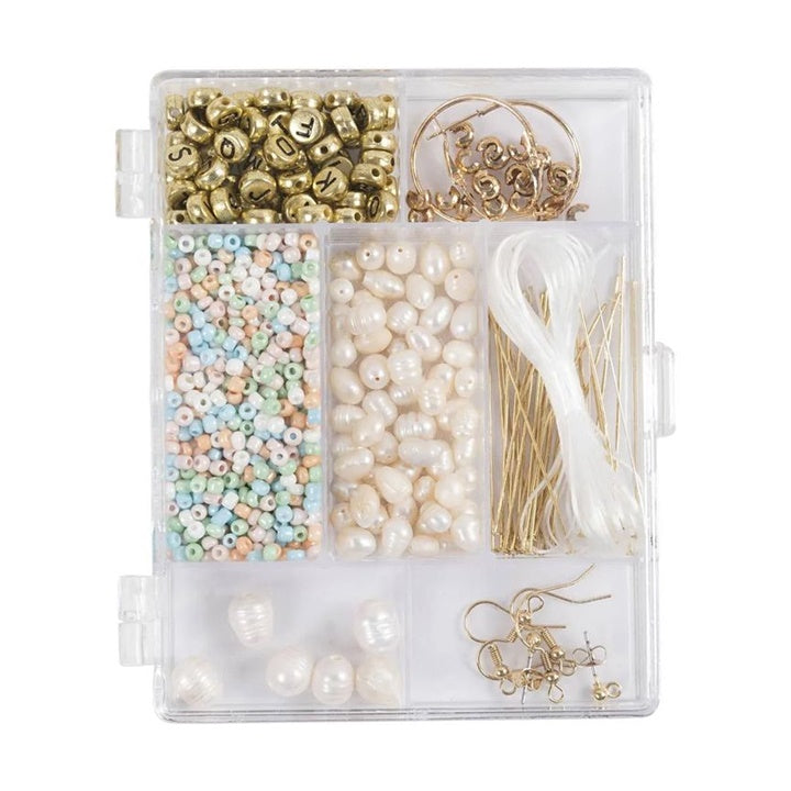 set creativ pentru realizarea bijuteriilor perle de apa dulce ro cch977622