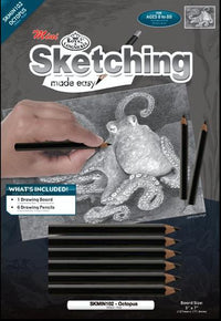 set creative sketching octopus a5 ro rlgskmin 102