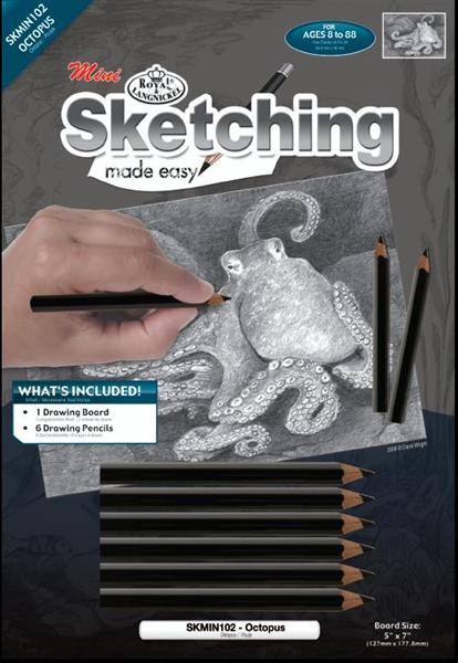 set creative sketching octopus a5 ro rlgskmin 102