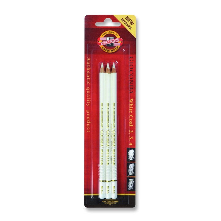 set creioane albe gioconda koh i noor 3 piese ro khn8812003002bl