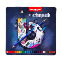 set creioane colorate triunghiulare bruynzeel blue ro rtl602120