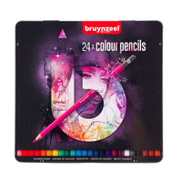 set creioane colorate triunghiulare bruynzeel pink ro rtl602121