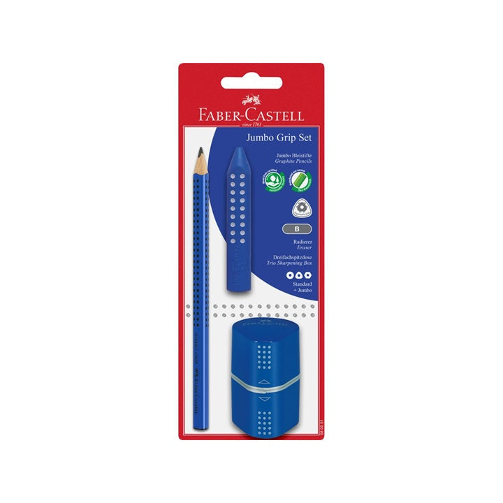 set creion grafit faber castell jumbo grip set ro fbc580051