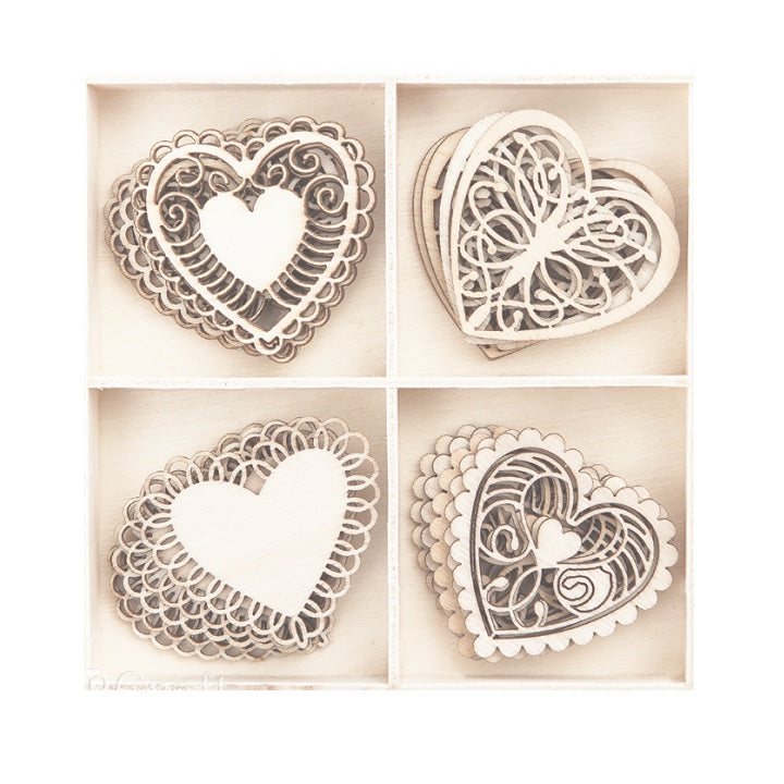 set cu elemente decorative din lemn 20 piese ro dpcdpdn 029