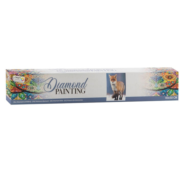 set cu margele diamond painting vulpe 40 x 50 ro rmscr1058 ge