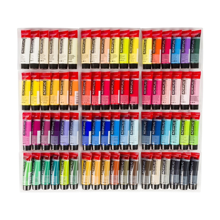 set culori acrilice amsterdam standard 72 x 20 ml ro rtl17820473