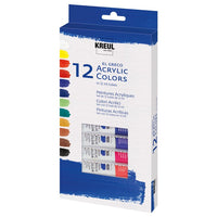 set culori acrilice el greco 12 x 12 ml ro krl28250