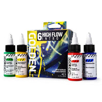 Set culori acrilice Golden High Flow Intro 6 x 30 ml
