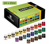 Set culori acrilice Kompozit STANDART 24 x 20 ml
